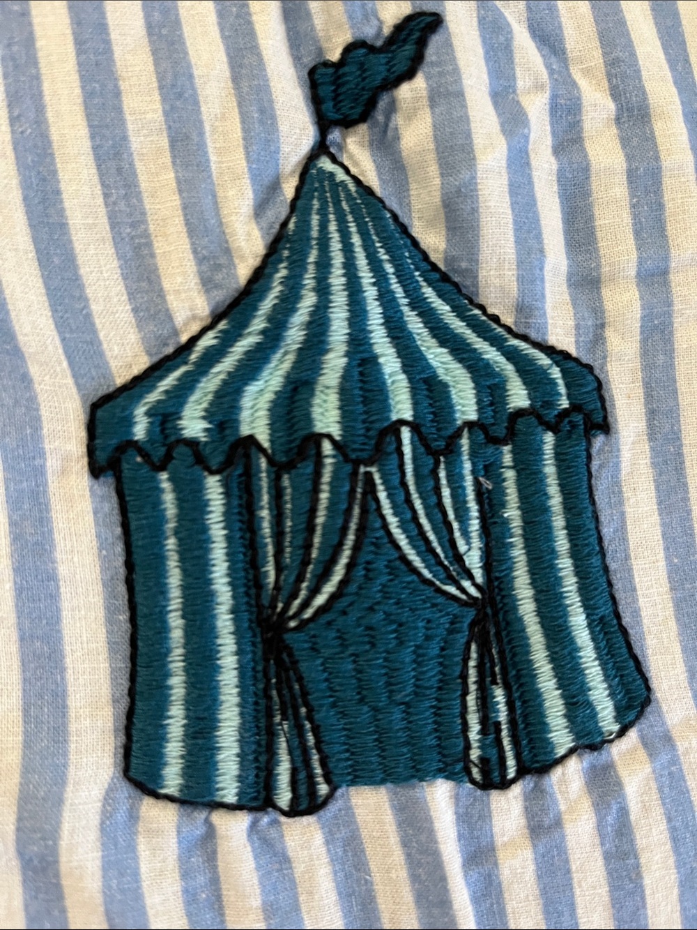 Anthropologie Celandine Embroidered Button Down Shirt - Picture 10 of 12